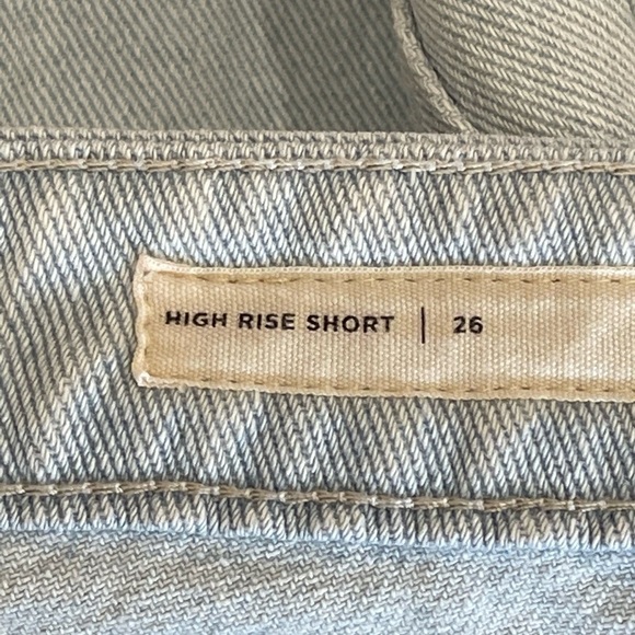 PacSun exposed zipper front high rise shorts in a size 26 - Picture 6 of 9